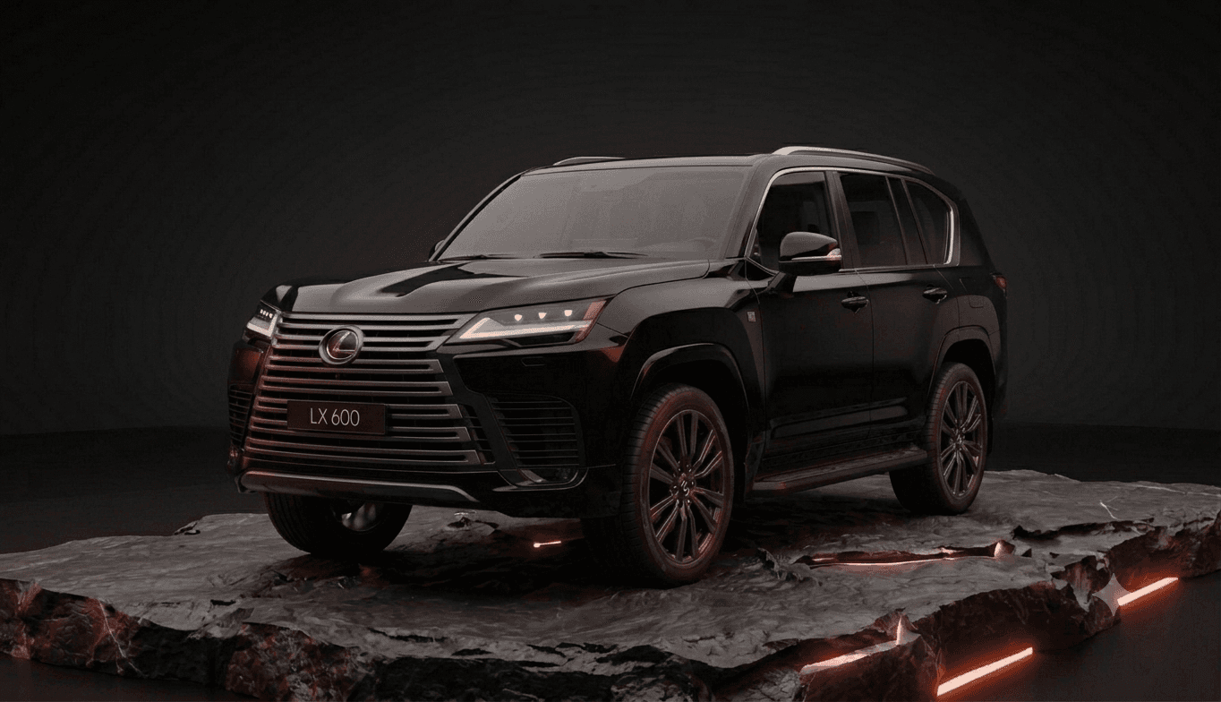 2026 Lexus LX 600 Luxury- Black on Palomino